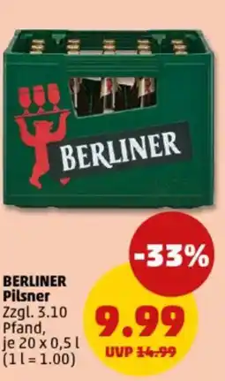 PENNY BERLINER Pilsner Angebot