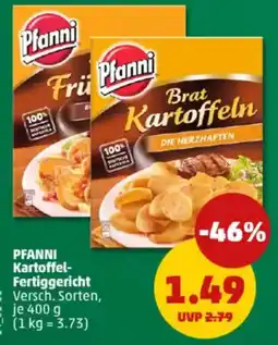 PENNY PFANNI Kartoffel- Fertiggericht Angebot