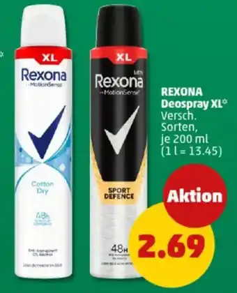 PENNY REXONA Deospray XL Angebot