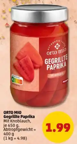 PENNY ORTO MIO Gegrillte Paprika Angebot