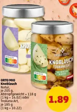 PENNY ORTO MIO Knoblauch Angebot
