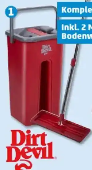 PENNY Dirt Devil Bodenflachwischer-Set Angebot