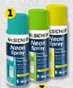 PENNY Nr.SICHER Neoneffektsprühlack Angebot