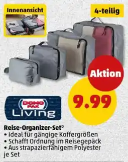 PENNY Domo Pak Living Reise-Organizer-Set Angebot
