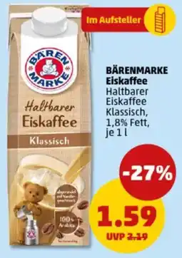 PENNY BÄRENMARKE Eiskaffee Angebot
