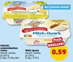 PENNY FRISCHLI Leckermäulchen Creme/ Milch-Quark Angebot