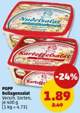 PENNY POPP Beilagensalat Angebot