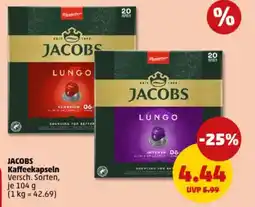 PENNY JACOBS Kaffeekapseln Angebot