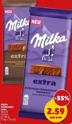 PENNY MILKA Schokolade extra Angebot