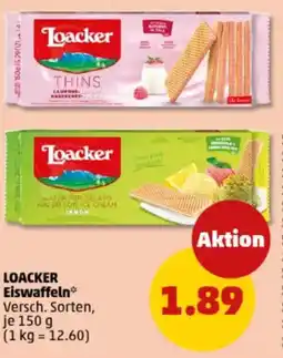 PENNY LOACKER Eiswaffeln Angebot