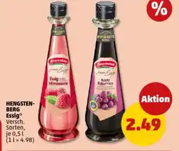 PENNY HENGSTEN- BERG Essig Angebot