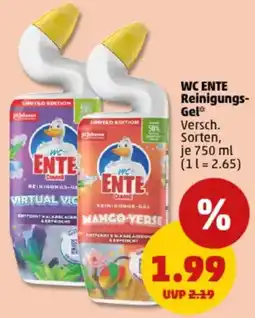 PENNY WC ENTE Reinigungs- Gel Angebot