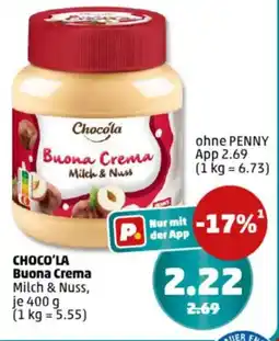 PENNY CHOCO'LA Buona Crema Angebot