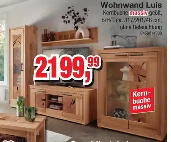 Möbelfundgrube Wohnwand Luis Angebot