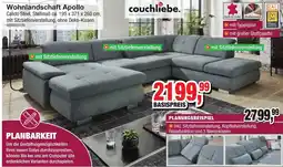 Möbelfundgrube couchliebe Wohnlandschaft Apollo Angebot