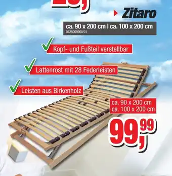 Möbelfundgrube Zitaro Angebot
