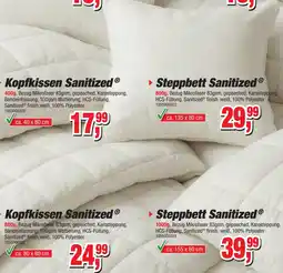 Möbelfundgrube Kopfkissen Sanitized Angebot