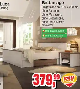 Möbelfundgrube Schlafzimmer Luca Bettanlage Angebot