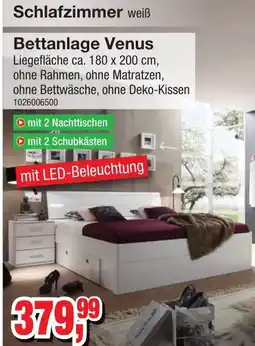 Möbelfundgrube Bettanlage Venus Angebot