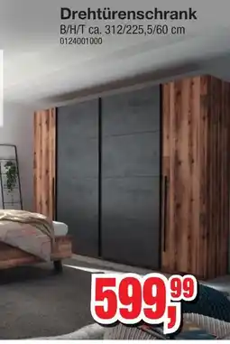 Möbelfundgrube Schlafzimmer Sarnia Drehtürenschrank Angebot