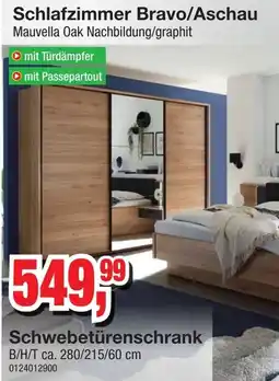 Möbelfundgrube Schlafzimmer Bravo/Aschau Schwebetürenschrank Angebot