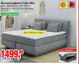 Möbelfundgrube Boxspringbett Carla Mix Angebot