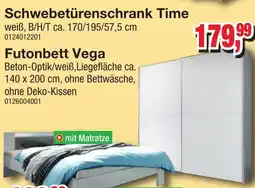 Möbelfundgrube Schwebetürenschrank Time Angebot