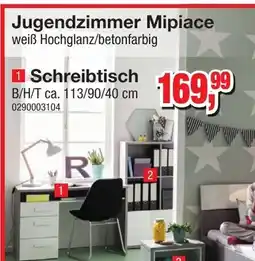 Möbelfundgrube Jugendzimmer Mipiace Schreibtisch Angebot
