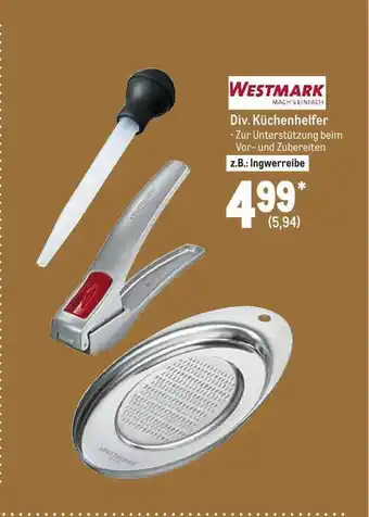 METRO Westmark Div. Kūchenhelfer Angebot