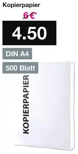 Woolworth Kopierpapier Angebot