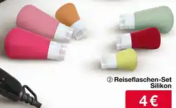 Woolworth Reiseflaschen-Set Silikon Angebot