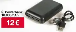 Woolworth Powerbank 10.000mAh Angebot