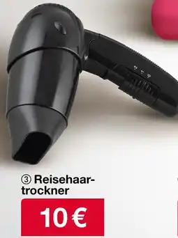 Woolworth Reisehaartrockner Angebot