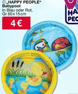Woolworth HAPPY PEOPLE Babypool Angebot