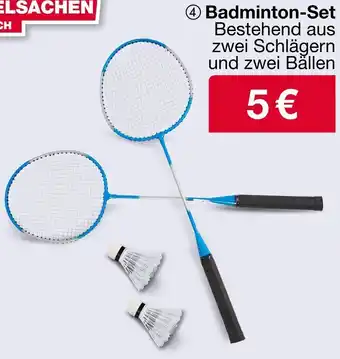 Woolworth Badminton-Set Angebot