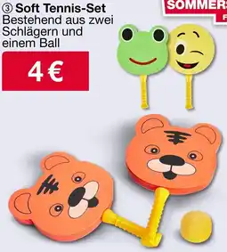 Woolworth Soft Tennis-Set Angebot
