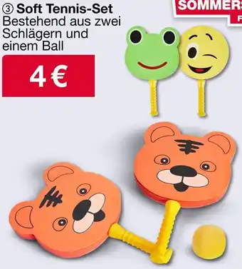 Woolworth Soft Tennis-Set Angebot