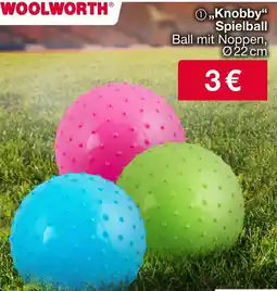 Woolworth Knobby Spielball Angebot