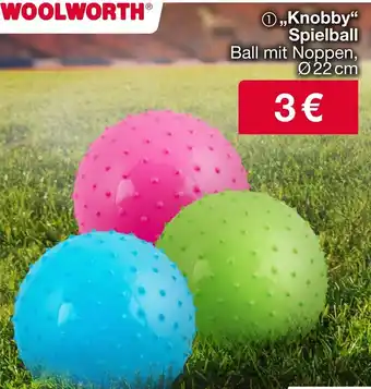 Woolworth Knobby Spielball Angebot