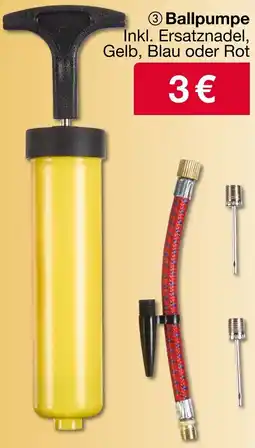 Woolworth Ballpumpe Angebot