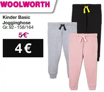 Woolworth Kinder Basic Jogginghose Angebot