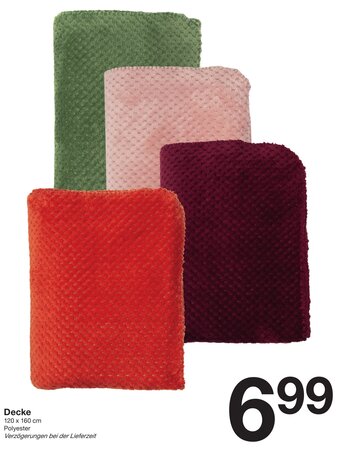 Zeeman Decke Angebot