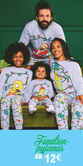 Primark Familien Pyjamas Angebot