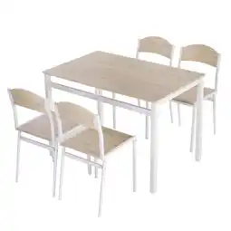 Netto Marken-Discount HOMCOM Essgruppe MDF, Metall Angebot