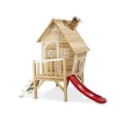 Netto Marken-Discount EXIT Holzspielhaus Fantasia 300, natur Angebot