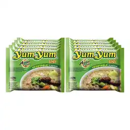 Netto Marken-Discount Yum Yum Instantnudeln Gemüse 60 g, 10er Pack - Inhalt: 2 Flaschen Angebot