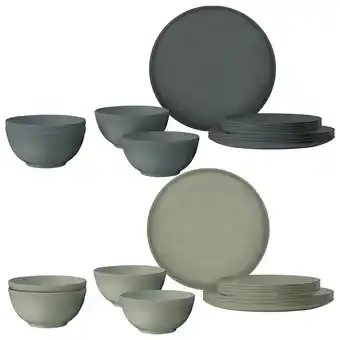 Netto Marken-Discount BRUNNER Campinggeschirr Set Midday RPET Tierra Camping Teller Schüssel 12 teilig Farbe: Hellgrün Angebot