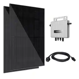 Netto Marken-Discount VALE Mini-PV 900-EF8N-O, Bifaziales Balkonkraftwerk 900W / 800 W Angebot