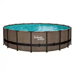 toom Baumarkt Frame-Pool-Set 'Elite' Ø 549 x 132 cm mit Einstiegsleiter und Filterpumpe Angebot