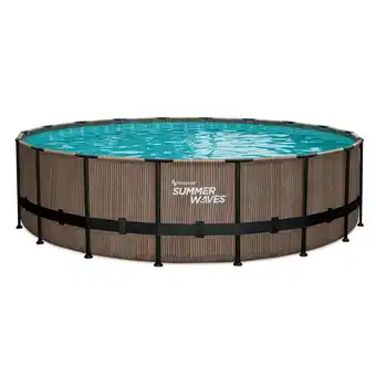 toom Baumarkt Frame-Pool-Set 'Elite' Ø 549 x 132 cm mit Einstiegsleiter und Filterpumpe Angebot